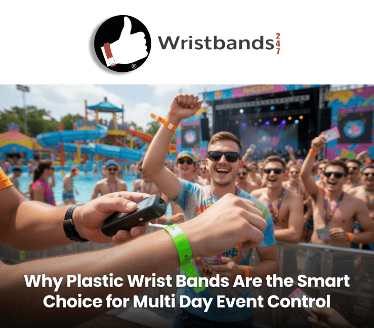 Why Plastic Wrist Bands Are the Smart Choice for Multi Day Event Control